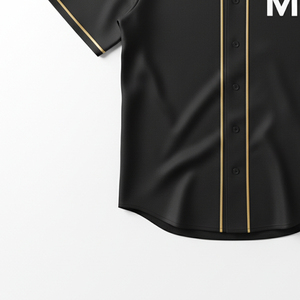 Camiseta de Béisbol de Lujo, Tejido de Malla Resistente, Estilo Urbano, Personalizable con Serigrafía, Manga Corta - Product Image 2