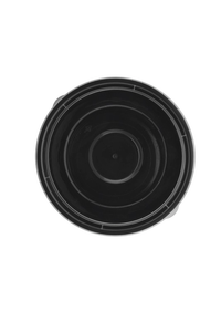 Boîte à lunch jetable sans BPA en PP avec couvercle, récipient rond noir, compatible micro-ondes, pour restaurant, plats à emporter, bol à nouilles, 42 oz, lot de 120 - Product Image 6