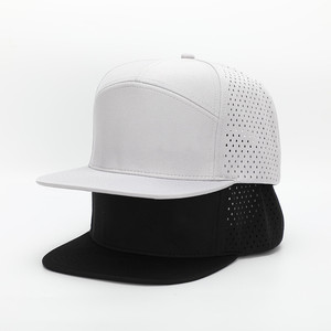 Belief Wholesale High Quality Custom 7 Panel <b>Plain</b> Sport Snapback Mesh Trucker Hat Premium Adjustable Streetwear <b>Cap</b> - Product Image 1