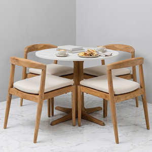 Chaises de jardin en teck massif pour l'hôtellerie, mobilier moderne résistant aux intempéries pour piscine et balcon, idéal pour projets et contrats – Vendeur - Product Image 3
