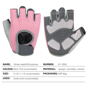 Breathable Weightlifting <b>Gloves</b> Men Women Gym Workout Fitness <b>Training</b> <b>Gloves</b> Custom Design - Product Image 4