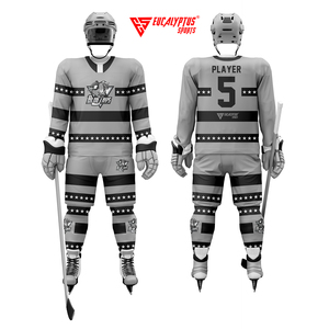 Diseña tus propios uniformes de hockey sobre hielo personalizados | Uniformes profesionales de hockey de alta calidad | Ropa de equipo OEM al por mayor - Product Image 5