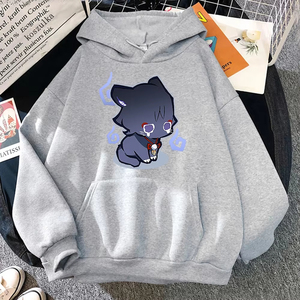 Sudaderas con Capucha para Mujer, Nueva Calidad, Genshin Impact Wanderer Scaramouche, Sudadera con Capucha de Gato, Otoño Invierno, Sudaderas Kawaii, Moda - Product Image 5