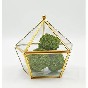 Terrario geométrico de Metal, florero con Color personalizado - Product Image 3