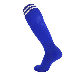 Soccer Solid Striped <b>Knee</b> High Socks Tube Mens Football Sports Footy Long Athletic <b>Compression</b> Training Match Day Breathable - Product Image 5