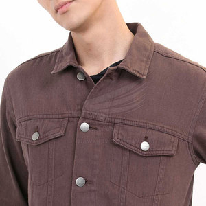 Chaqueta Vaquera Transpirable para Hombre, Invierno, 100% Algodón, Logotipo Frontal, Alta Calidad, Estilo Urbano, Personalizable, Precio al por Mayor - Product Image 6