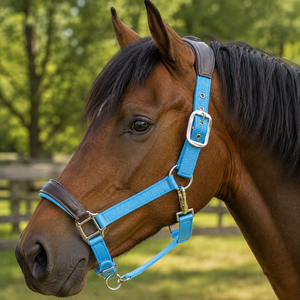 Diseña Tu Propio Logotipo, Cabestro Personalizable de Cuero/Nylon para Caballo, Económico, Seguro, Suave, Duradero y Ecológico - Product Image 2