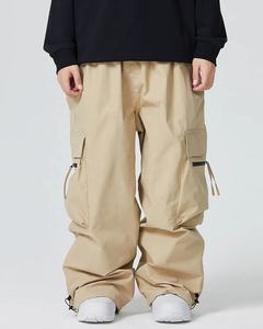 Waterproof Windproof Winter Ski Pants <b>Men</b> Snowboard Pants Baggy Cargo Outdoor Thermal <b>Insulated</b> Snowboarding Snow <b>Trousers</b> - Product Image 1