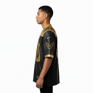Maillot de football américain personnalisé sublimé, respirant, à séchage rapide, en mesh, uniforme d'équipe, logo OEM, vêtements de sport de haute qualité - Product Image 3