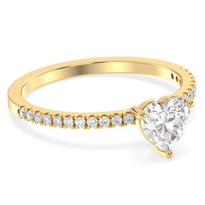 REYES Minimalist 925 Sterling <b>Silver</b> GRA Certified Moissanite <b>Solitaire</b> <b>Ring</b> For Women Handmade Statement Fine Jewelry - Product Image 3