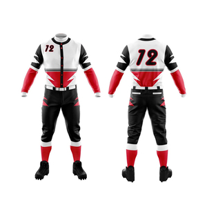 Uniforme de baseball personnalisé à rayures - Design sublimé de qualité supérieure - Coupe légère et confortable pour les matchs en club et en ligue - Product Image 2
