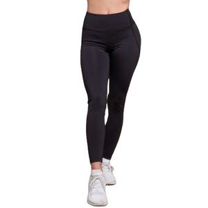 Leggings Personalizados de Cintura Alta con Efecto Push-Up en Color Negro - Product Image 1