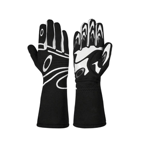 Top Quality Premium Neoprene <b>Full</b> Finger Racing Gloves With Non <b>Slip</b> Palm Sublimation Print Unisex Outdoor Use - Product Image 1