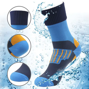 Chaussettes de ski personnalisées imperméables pour femmes, chaussettes de compression imperméables - Product Image 6