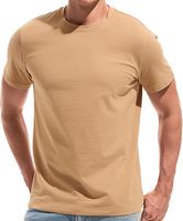 Ensemble T-shirt et short pour homme, coupe slim, streetwear, décontracté, respirant, séchage rapide, 100% coton, écologique, uni, de qualité supérieure