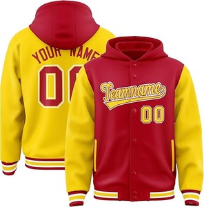 แจ็คเก็ตวาร์ซิตี้ฤดูหนาวสำหรับผู้ชายแบบ OEM แจ็คเก็ตเบสบอลแบบกำหนดเอง แจ็คเก็ตวาร์ซิตี้ขายส่ง ปักลายเชนิลล์แบบกำหนดเอง แจ็คเก็ตผู้ชาย - Product Image 4