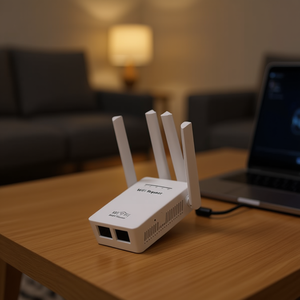 Répéteur Wifi S&N 300 Mbps Double Bande, Extenseur Sans Fil Plug and Play, Amplificateur de Couverture Réseau Domestique en Stock - Product Image 3