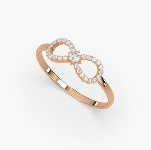 Anillo de Mujer de Oro de 14 Quilates Chapado en Oro Vintage Hecho a Mano con Diamantes Cultivados en Laboratorio de Corte Brillante, Certificado por IGI, Joyería Fina de Regalo - Product Image 2