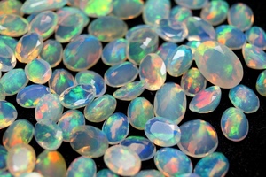 Valuable Ethiopian Opal Gemstone Loose Faceted Opal <b>Stone</b> Oval Shape <b>Gems</b> For Making Jewelry - Product Image 2