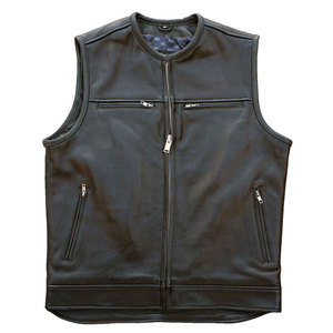 Chaleco de Lona y Cuero de Invierno de Estilo Moderno, Talla Grande, Diseñado para un Estilo Casual, Viajes, Comodidad Diaria y Ecológico - Product Image 1