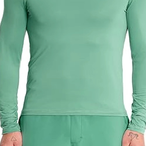 Chemise de compression en gros à manches longues, jersey uni, sous-vêtement de sport, sous-couche athlétique, sous-vêtement d'infirmière pour hommes - Product Image 2