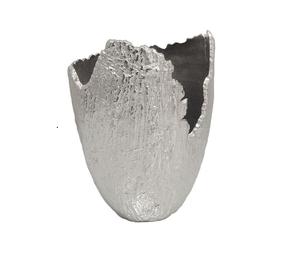 Vases à fleurs modernes en aluminium de luxe en gros, centre de table de mariage fait main, personnalisable, décoration de sol - Product Image 1