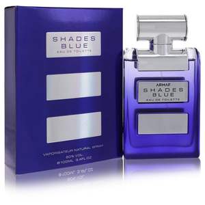 Parfum pour homme Fragrance Shades Blue par Eau De Toilette Spray, 3,4 oz - Product Image 1