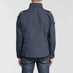 Mens Reflective Industrial Safety Jacket Durable <b>Utility</b> Workwear With Practical Pocket Configuration Features - Product Image 4
