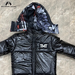 Veste à capuche en fourrure noire de qualité supérieure pour hommes et femmes, veste en duvet respirante à séchage rapide, veste à capuche en fourrure noire confortable - Product Image 6