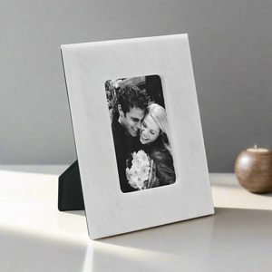 Premium White Marble Photo <b>Frame</b> with Sleek Modern <b>Design</b> for Lightweight Handmade <b>Wall</b> Mount <b>Frame</b> for Gifts & Dcor - Product Image 2