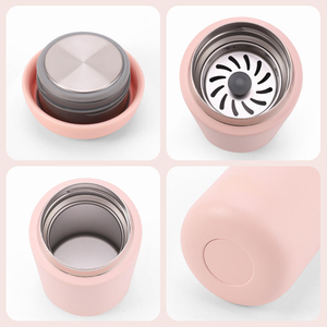 Gobelet de voyage isotherme en acier inoxydable de 400 ml avec protection anti-éclaboussures pour thé et café - Product Image 3