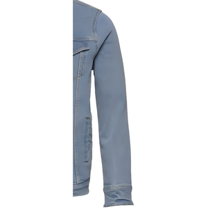 เสื้อโค้ททรงเข้ารูป ราคาสุดคุ้ม ผ้าหนา มีรูระบายอากาศ เสื้อคลุมยีนส์ เสื้อแจ็คเก็ตยีนส์ เสื้อแจ็คเก็ตเดนิมสำหรับผู้ชาย - Product Image 4