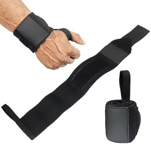 Bandes de maintien professionnelles pour poignets, sangles de soutien pour haltérophilie, powerlifting, entraînement en salle de sport, fitness, musculation, avec boucle élastique pour le pouce (lot) - Product Image 2