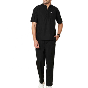 Conjuntos de Uniformes Médicos Unisex de Venta Caliente, Uniformes de Enfermera Ecológicos y Ligeros de Spandex para Doctores y Maternidad - Product Image 1