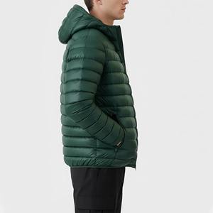 Chaqueta de Plumón Reversible con Capucha para Hombre, Talla Grande 6XL, Invierno, con Cierre, Satén, Resistente al Viento, Impermeable, de Alta Calidad - Product Image 6