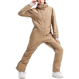 Traje de Esquí Impermeable para Mujer, Talla Grande, Mono de Snowboard Cortavientos, Ropa Deportiva con Detalles de Seda - Product Image 5