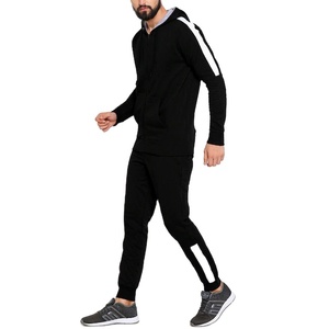 Survêtement unisexe XL à logo personnalisable confortable et respirant en coton à séchage rapide à rayures hiver grande taille hommes femmes - Product Image 4