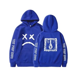 เสื้อฮู้ดดี้ผ้าฝ้ายขายส่ง ทรงโอเวอร์ไซส์ สไตล์สปอร์ต สตรีทแวร์ หนัก 370 กรัม ผ้าฟลีซ แบบสวมหัว เป็นมิตรกับสิ่งแวดล้อม มีกระเป๋า ปักลายตามสั่ง - Product Image 5