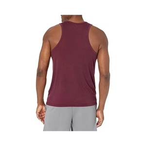 Rapid Sports Custom Made Men's Sportswear Tank Tops 100% Organic Cotton Front Breathable Quick Dry Gym Workout Tops Casual Style - Product Image 3