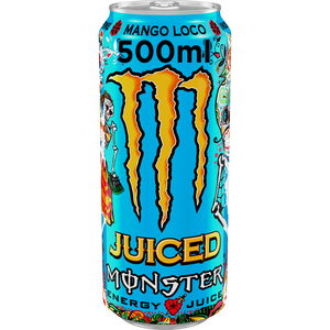 Bebida Energética Tropical Refrescante Monster Energy Mango Loco 500ml, Bebida Energética de Alta Demanda 500ml - Product Image 3