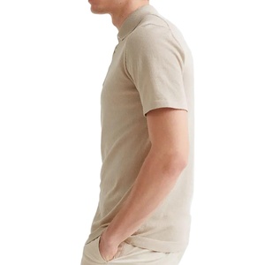 Compre camisetas Polo personalizadas para hombre, camisetas Polo con logotipo personalizado, camisetas Polo de algodón a bajo precio - Product Image 4