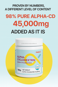 Approvisionnement en vrac Alpha Cyclodextrine AlphaCD Poudre 100g OEM coréen - Product Image 3