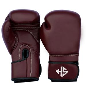 ถุงมือมวยไทย12ออนซ์หนังแท้สำหรับผู้ชายถุงมือ MMA แบบกำหนดเองจากผู้ผลิตใหม่ - Product Image 1