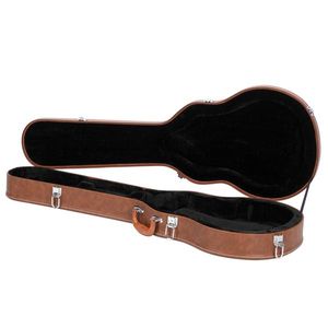 Étui rigide pour guitare électrique style GLP, surface bombée, marron, remplace 13657298 - Sacs et étuis pour instruments - Product Image 5