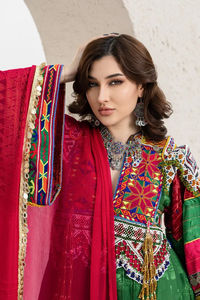 Vestidos Afganos Kuchi de Algodón de Alta Calidad al por Mayor, Venta Caliente 2025, Vestidos Kuchi Vintage Transpirables y Cómodos - Product Image 4