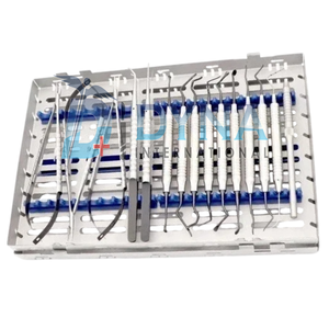Kit de Cirugía Oral Periodontal de Alta Calidad, 15 Piezas, Casete de Esterilización, Instrumentos Dentales con Certificación CE, Dynaintl - Product Image 2