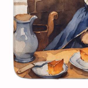 Border Terrier Fall Kitchen Mats <b>Memory</b> <b>Foam</b> Anti-Fatigue Rug Machine Washable Bath Mat Pumpkins Design Comfort Cushion Kitchen - Product Image 4