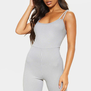 Combinaisons décontractées d'été pour femmes, col rond, sans manches, fitness, coupe régulière, respirantes, streetwear, nouveau design, tricot personnalisé - Product Image 6