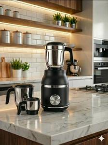 Batidora Eléctrica con Recipientes de Acero Inoxidable, Motor Potente, Máquina Multiusos para Moler en la Cocina, para Uso Doméstico - Product Image 3