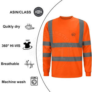 Nouveauté, vente directe d'usine, design personnalisé, vente en ligne, sweat-shirts réfléchissants de sécurité haute visibilité - Product Image 3